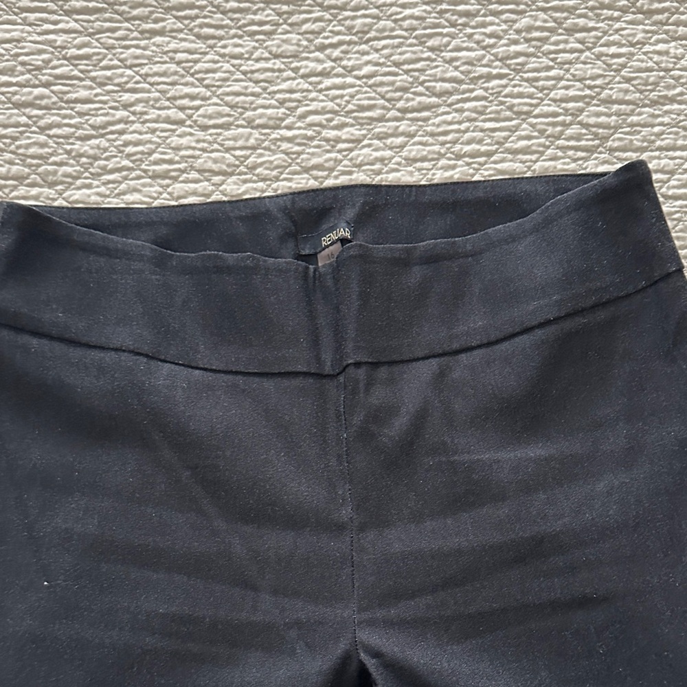 Renuar Elegant Black Trousers - Picture 3 of 4